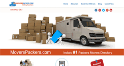 Desktop Screenshot of moverspackers.com